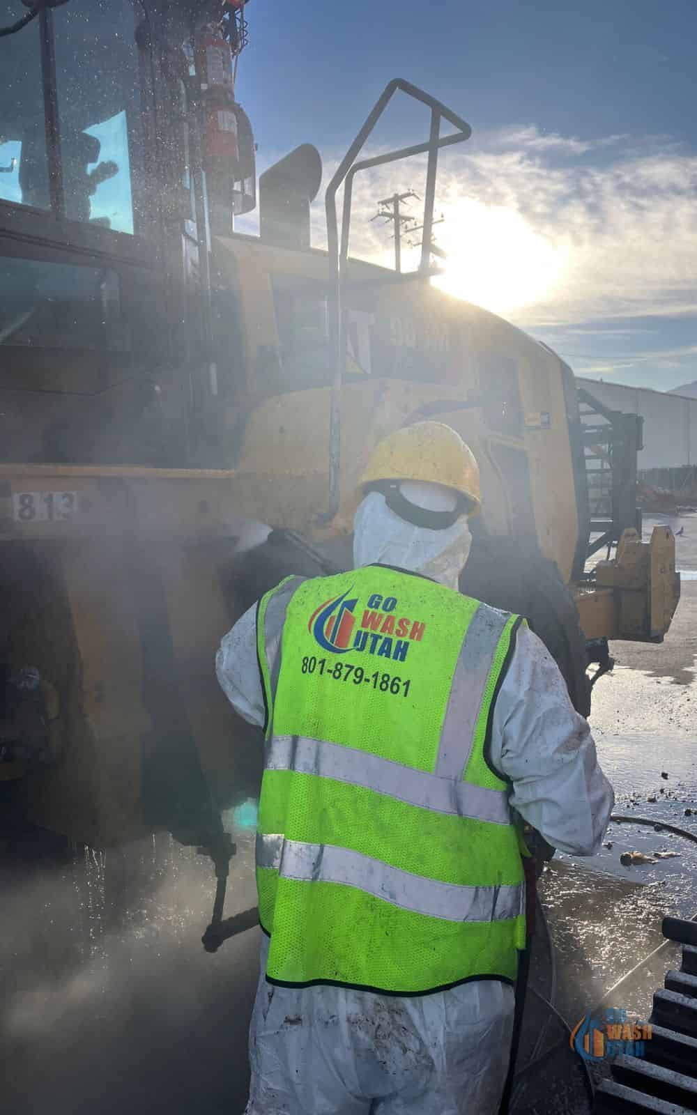 Construction Site Pressure Washing image