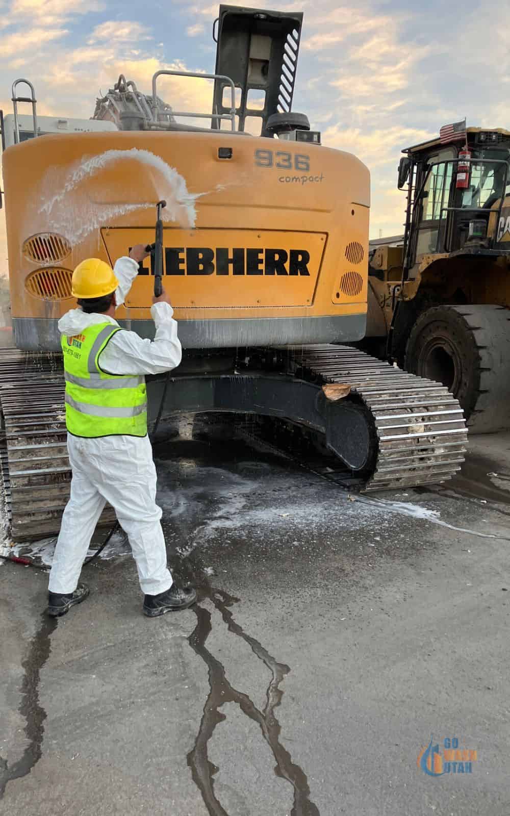 Heavy Equipment Pressure Washing image