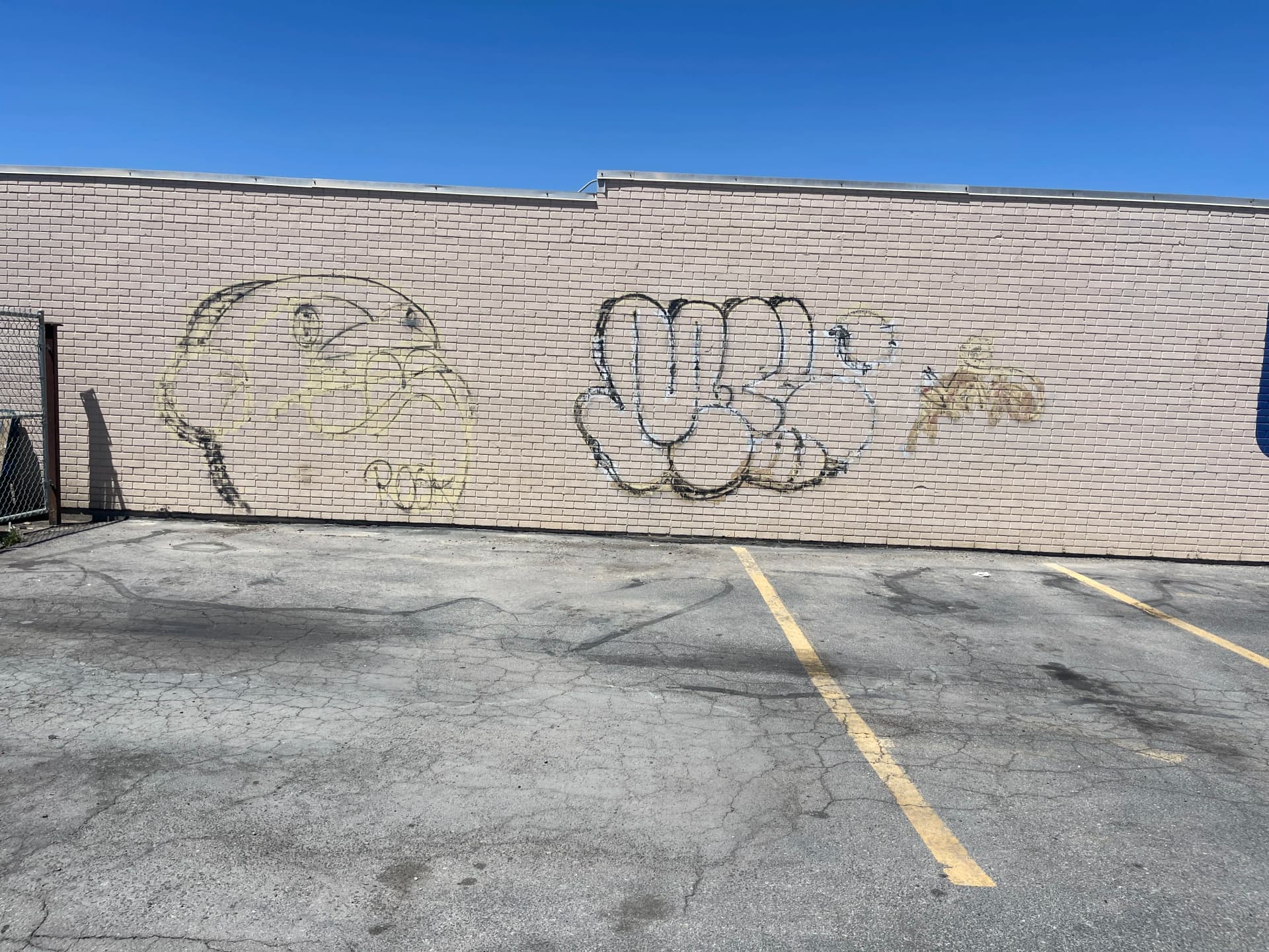 Gallery photos for Graffiti Removal and Paint-Over Gets This Taylorsville Building Looking Sharp Again: Image #4