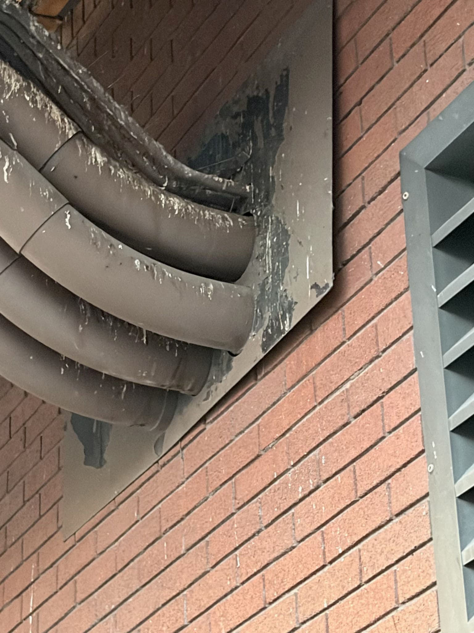 Gallery photos for Pigeon Mess Cleaned Off Pipes and Overhangs in Taylorsville: Image #1