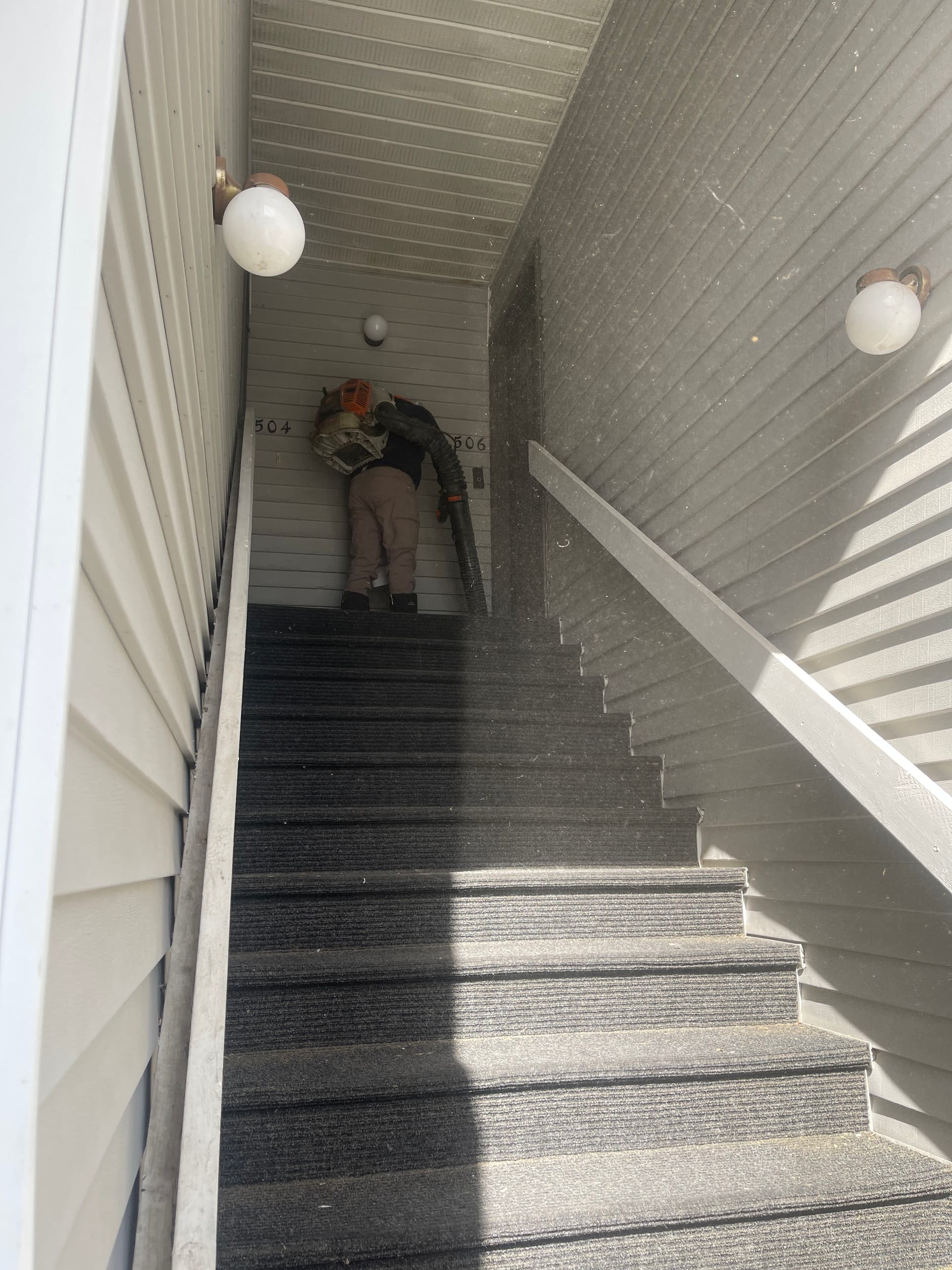 Gallery photos for Pool Deck and Staircase Pressure Washing at Windgate in Bountiful: Image #3