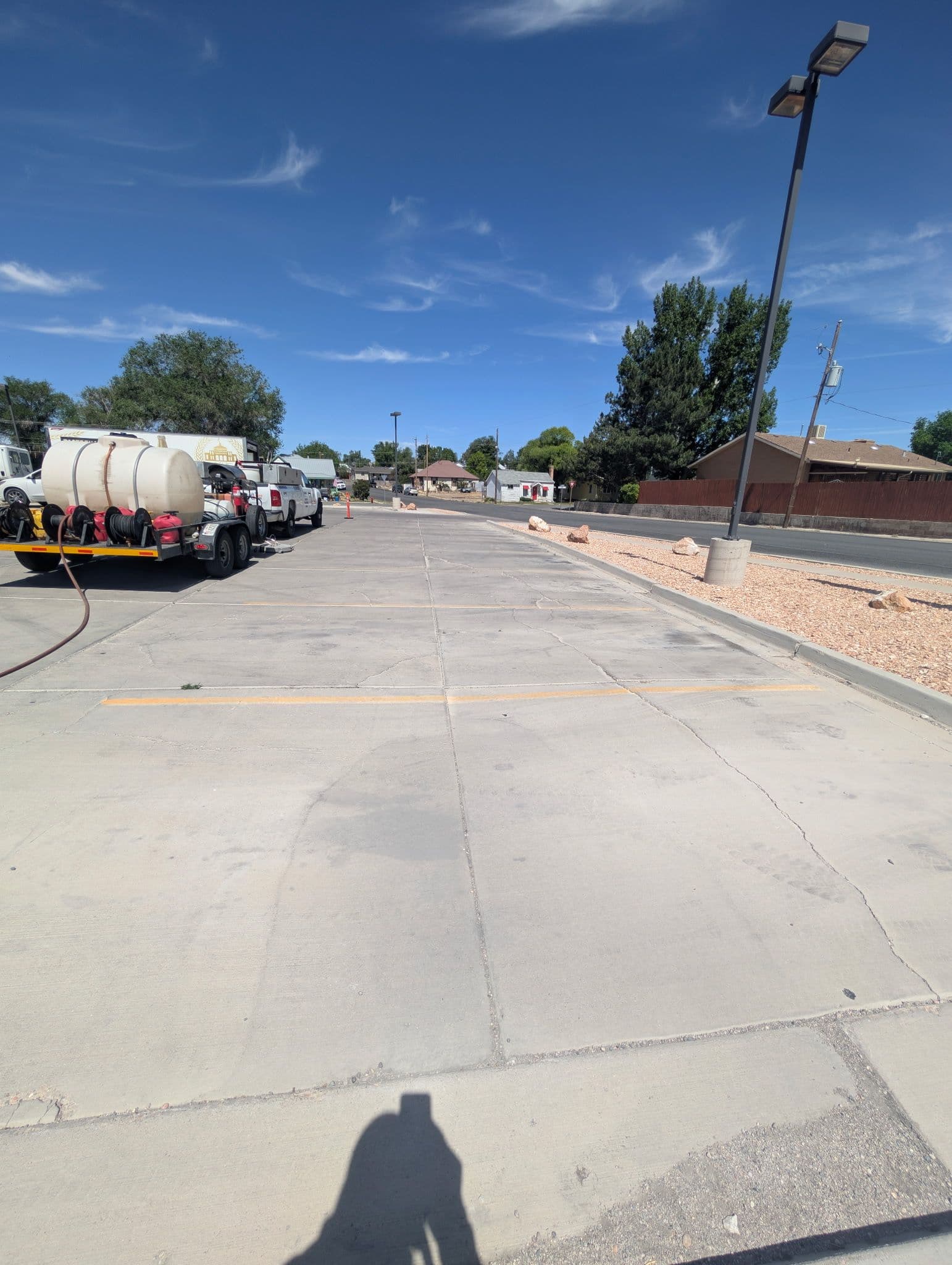 Gallery photos for Commercial Storefront and Parking Lot Pressure Washing in Milford UT: Image #4
