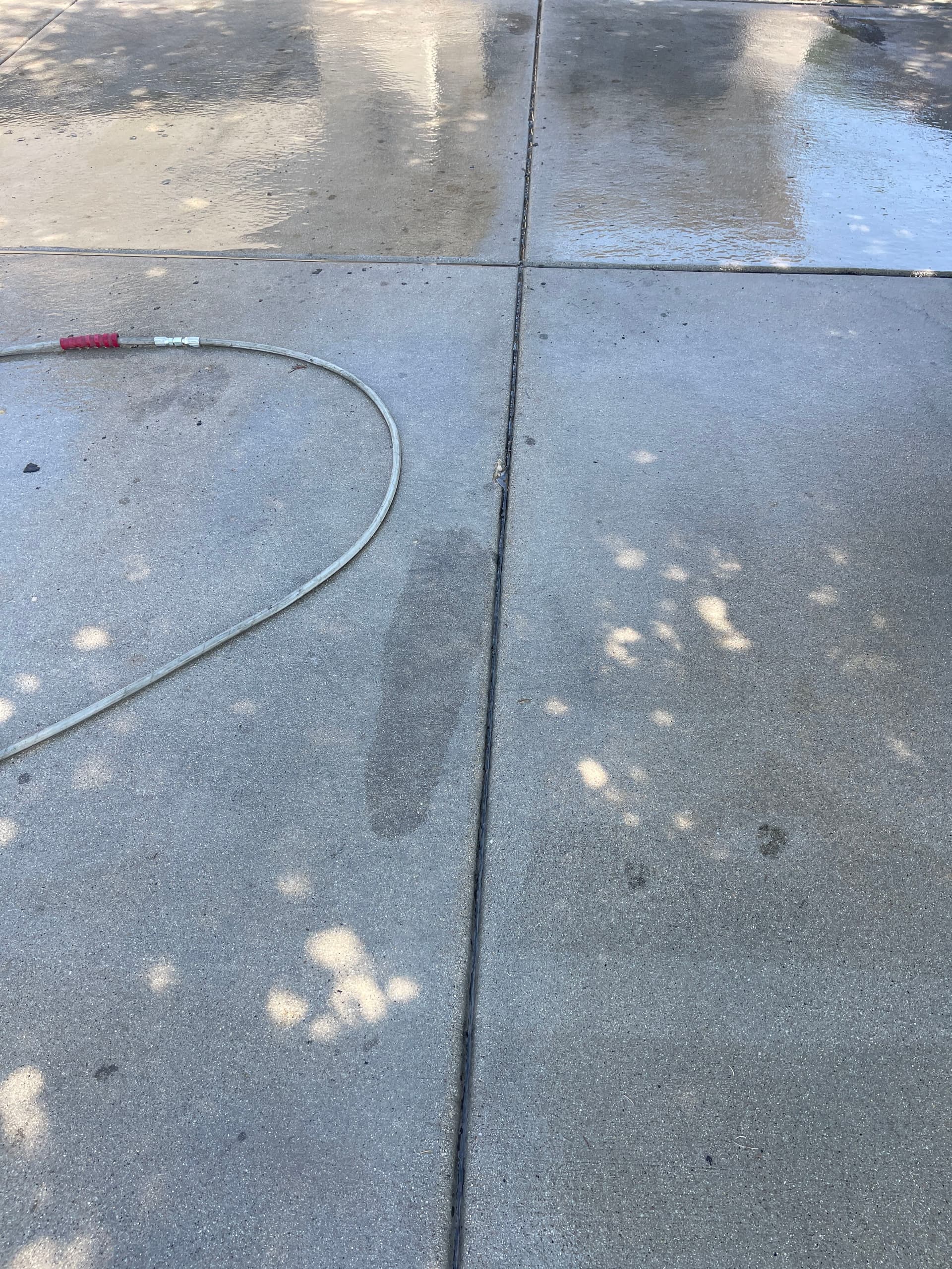 Gallery photos for Hydraulic Oil Stain Removed From South Jordan Driveway: Image #7