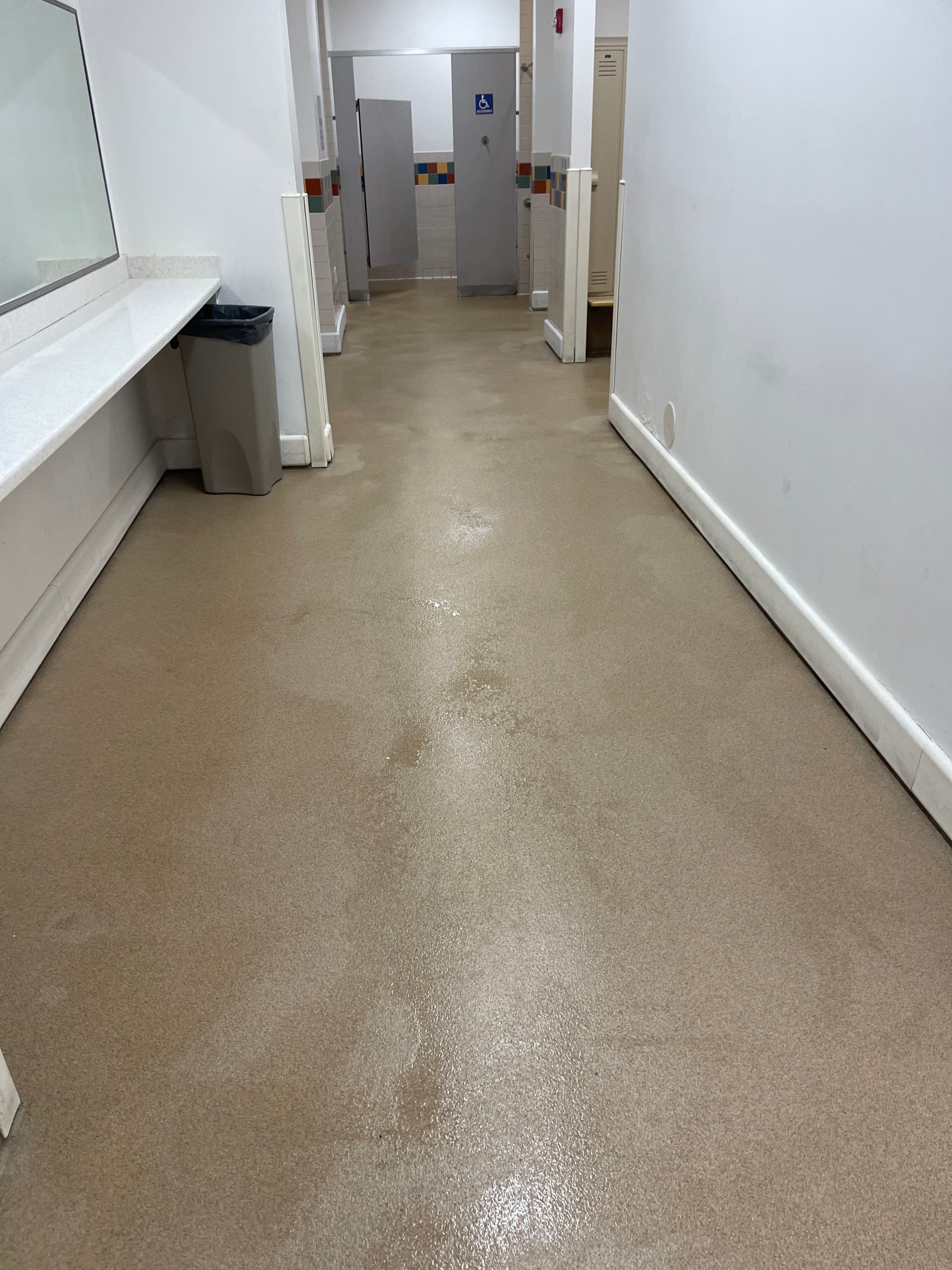 Gallery photos for Hot Water Pressure Washing the Gene Fullmer Rec Center Locker Rooms: Image #6