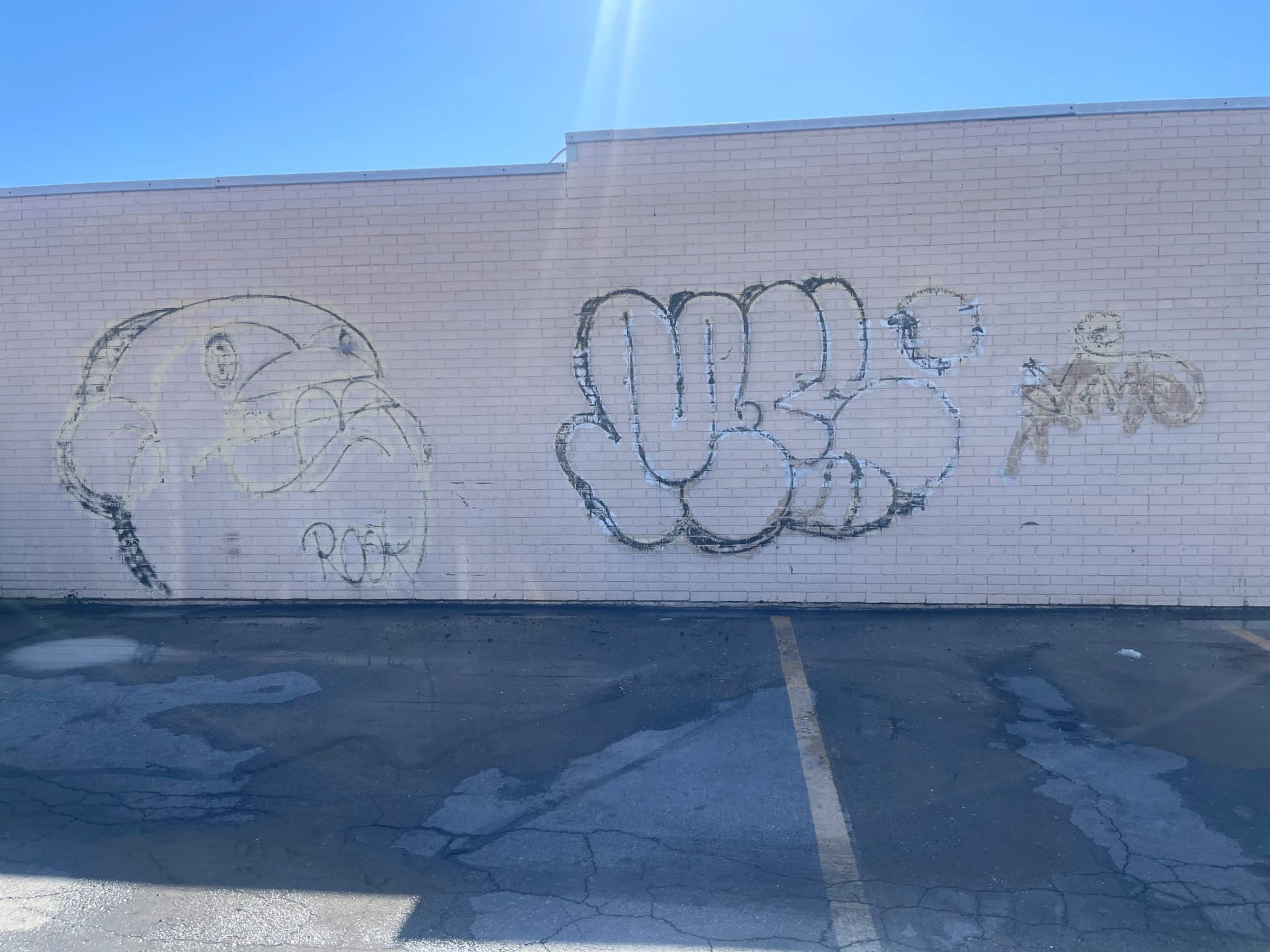 Gallery photos for Graffiti Removal and Paint-Over Gets This Taylorsville Building Looking Sharp Again: Image #3