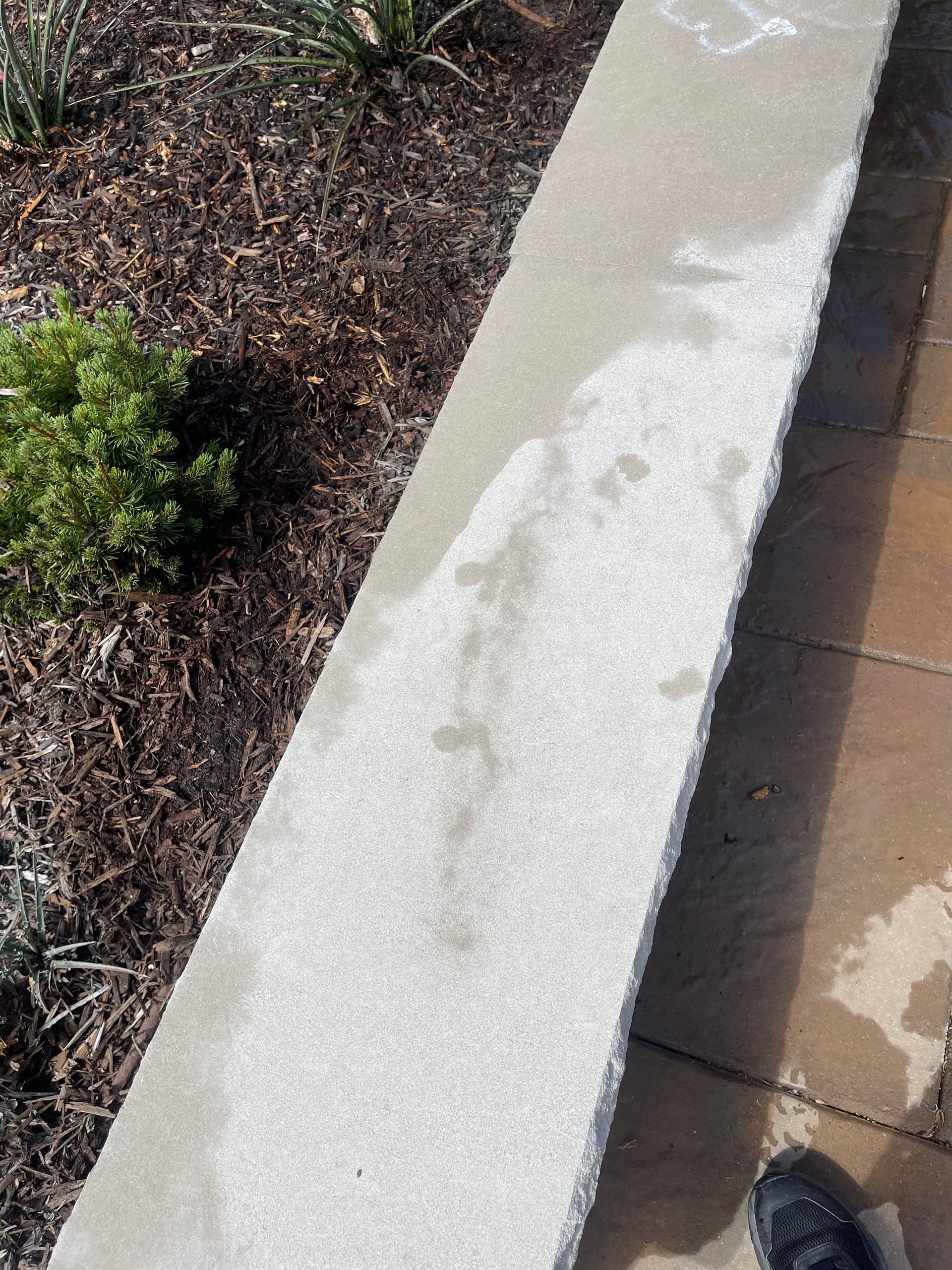 Gallery photos for Spray Paint on Brick and Pavers - Cleaned Up and Gone: Image #6