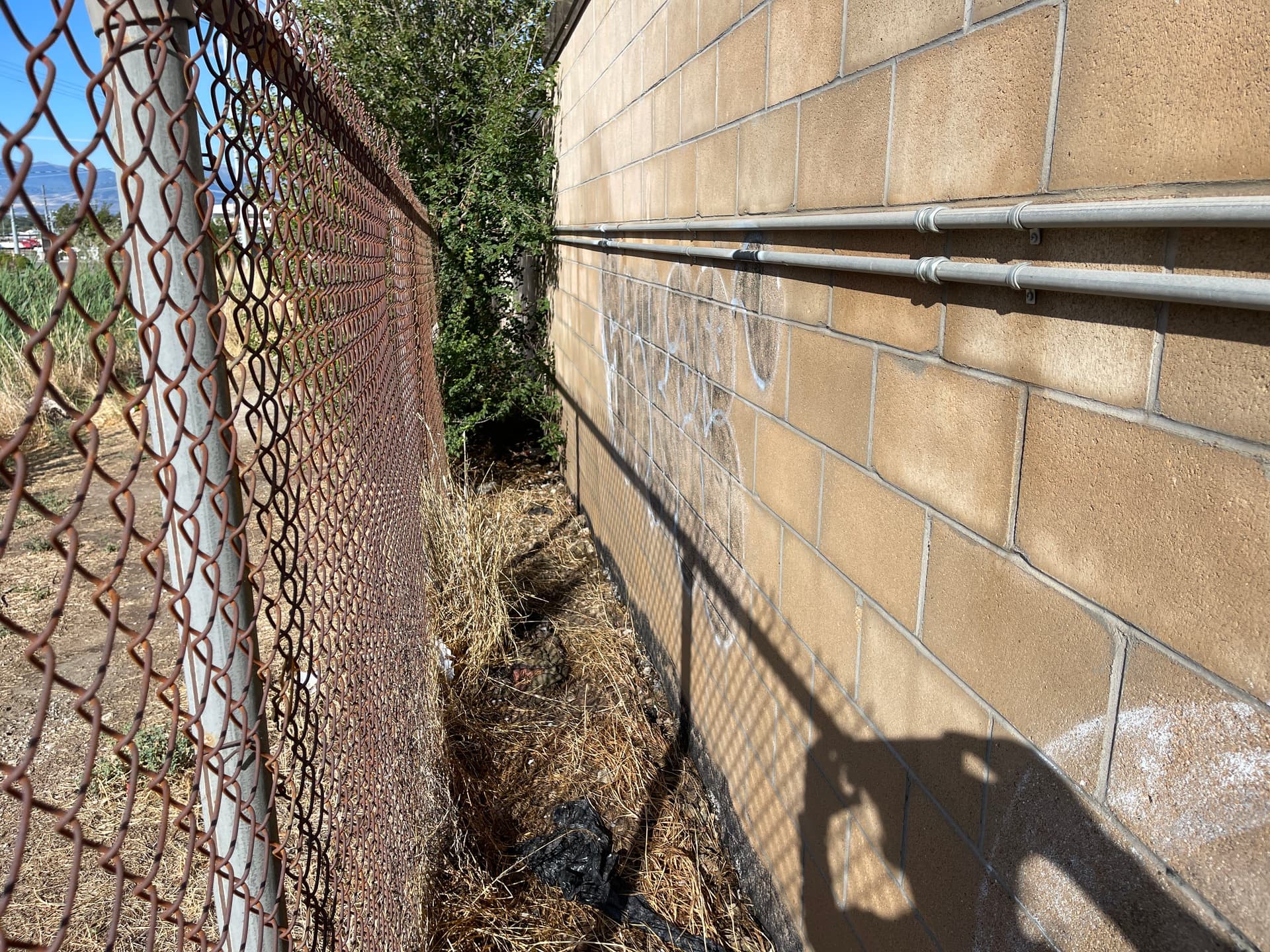 Gallery photos for Graffiti Removal at a Utah Storage Facility Wall: Image #6