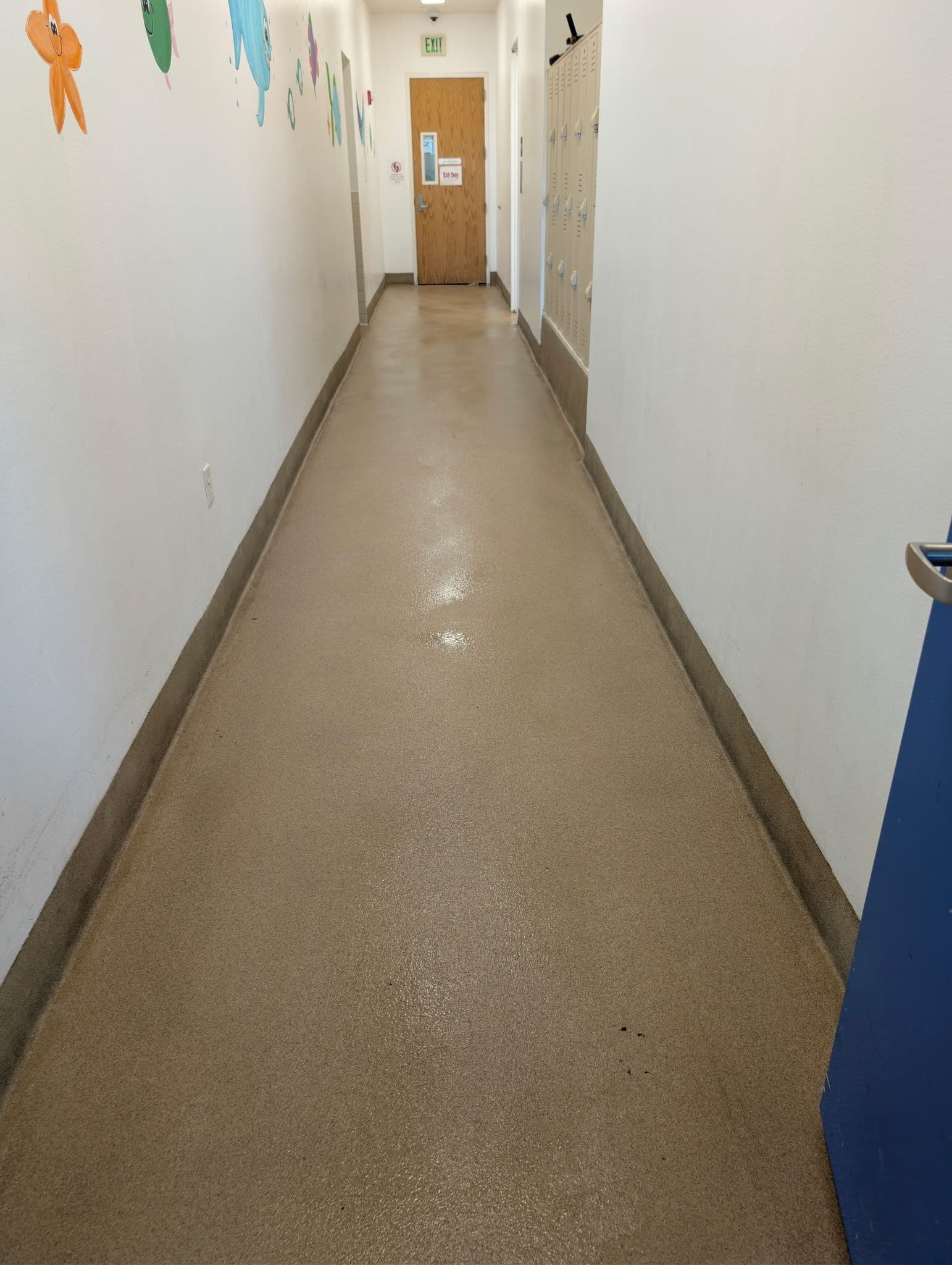 Gallery photos for Hot Water Pressure Washing the Gene Fullmer Rec Center Locker Rooms: Image #7