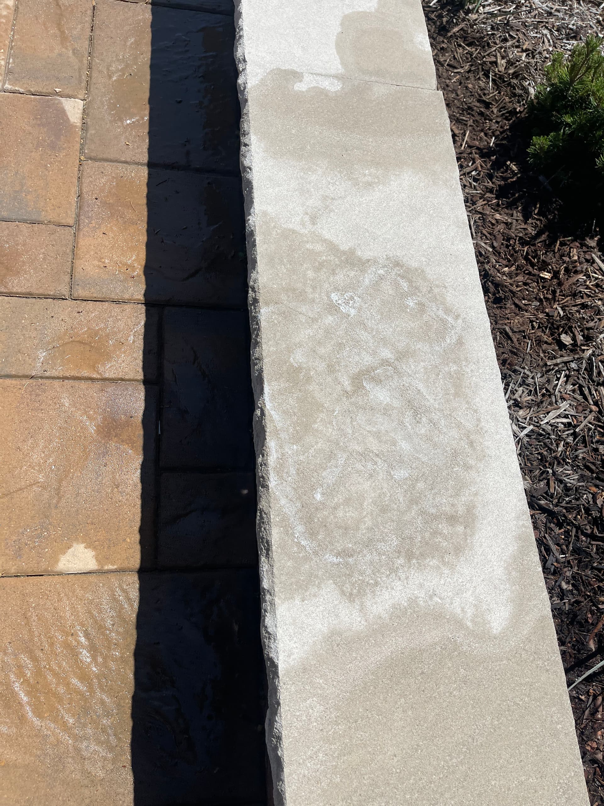 Gallery photos for Spray Paint on Brick and Pavers - Cleaned Up and Gone: Image #7