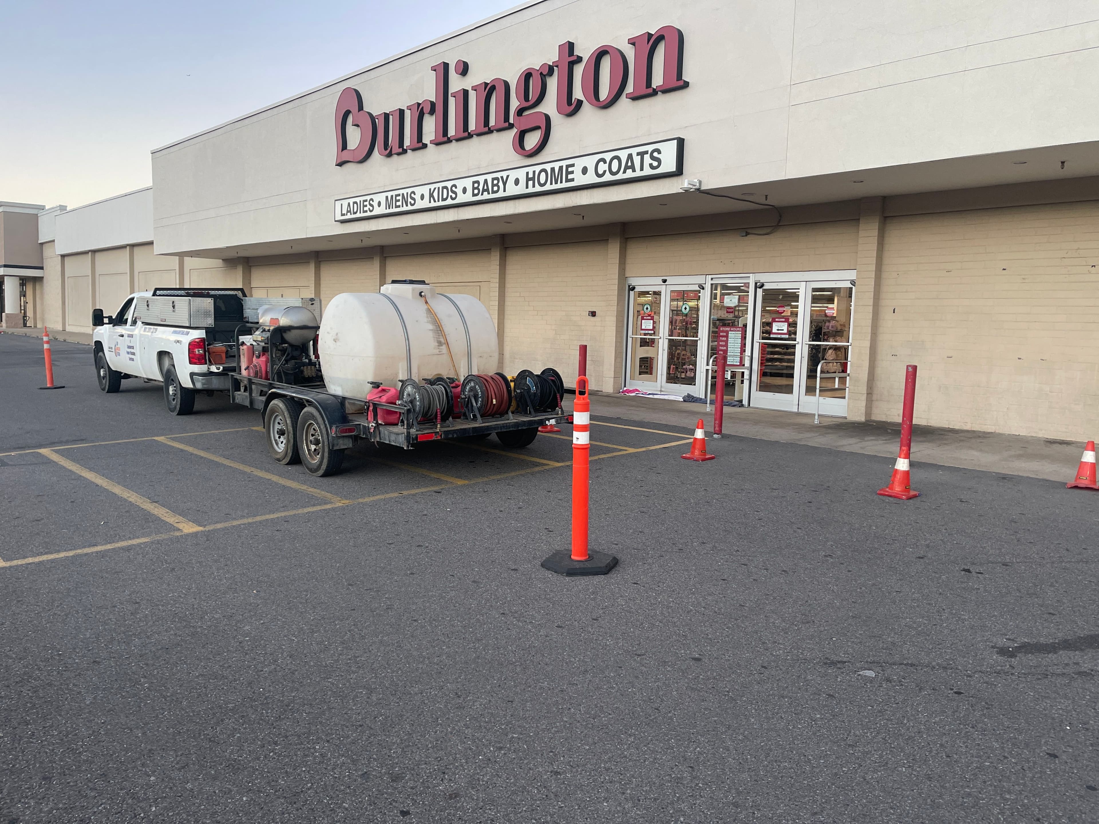 Project Pressure Washing in Front of Burlington image
