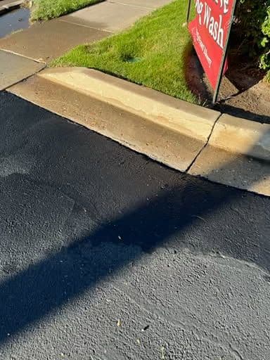 Gallery photos for Pressure Washing Revamps Sidewalks and Curbs in Utah: Image #2