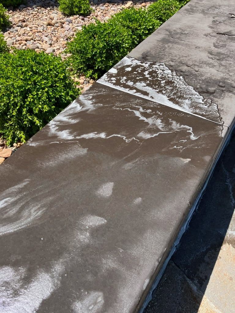 Gallery photos for Transformative Concrete Bench Cleaning by Go Wash Utah: Image #2