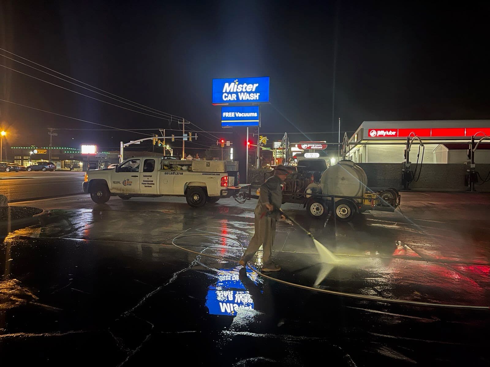 Gallery photos for Post-Remodel Pressure Washing at Mister Car Wash Millcreek: Image #1