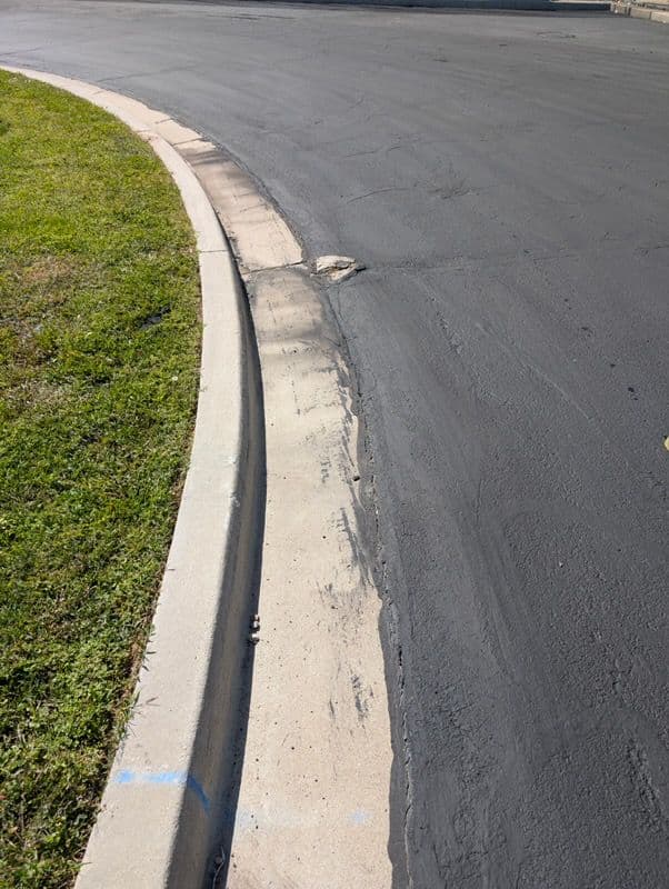 Gallery photos for Freshly Cleaned Curbs and Sidewalks at Club Pickleball USA in Orem: Image #1