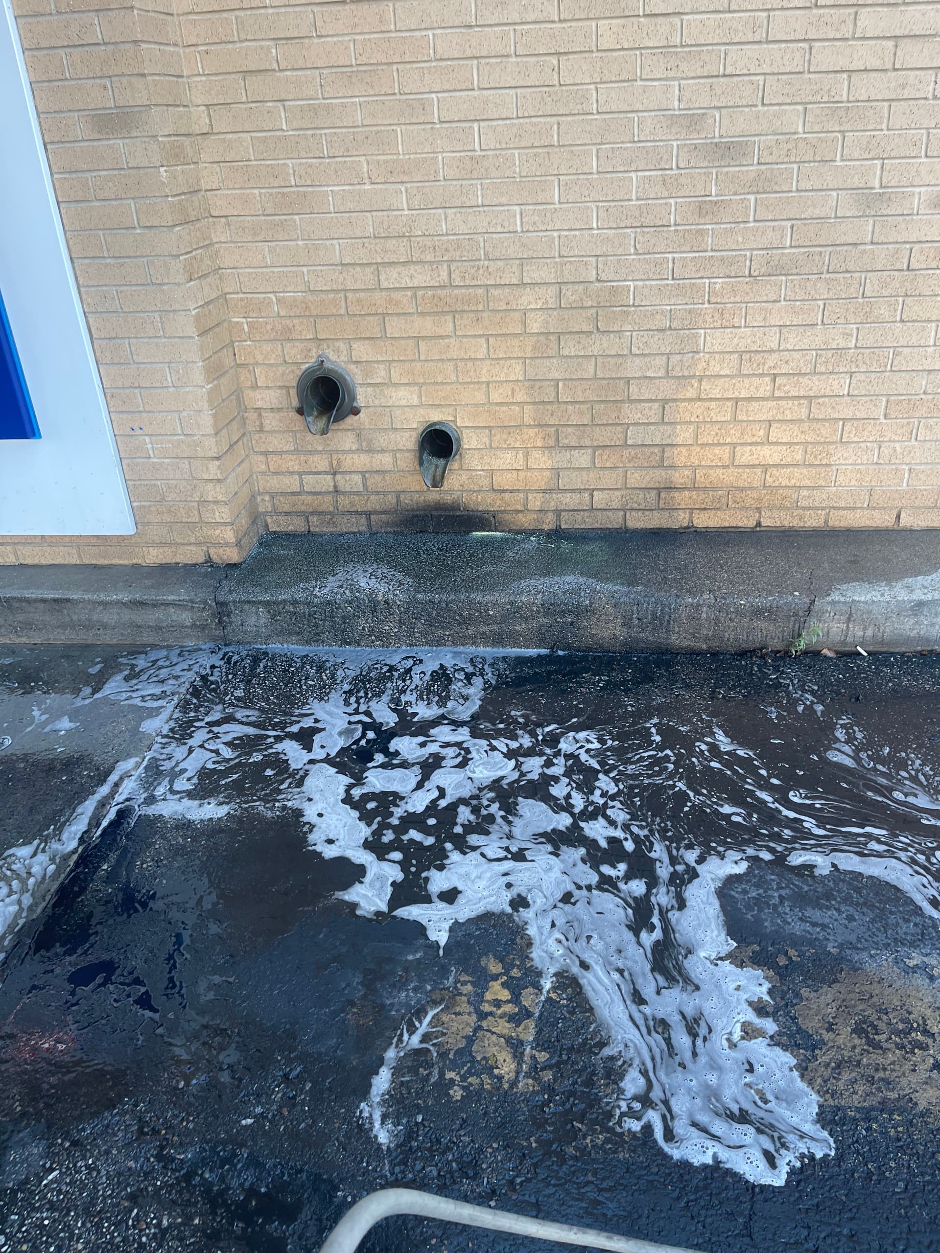 Gallery photos for Heavy Stain Removal at a Bank Drive-Thru Lane: Image #2