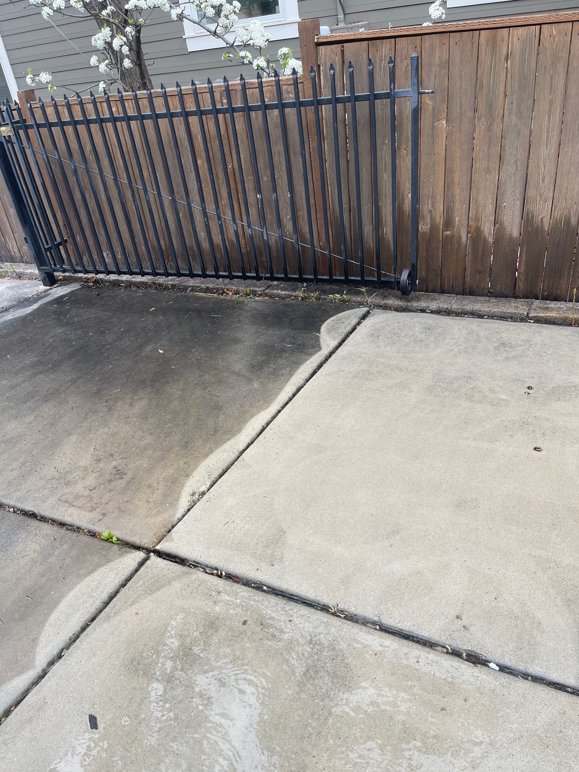 Driveway Pressure Washing on Princeton Ave image