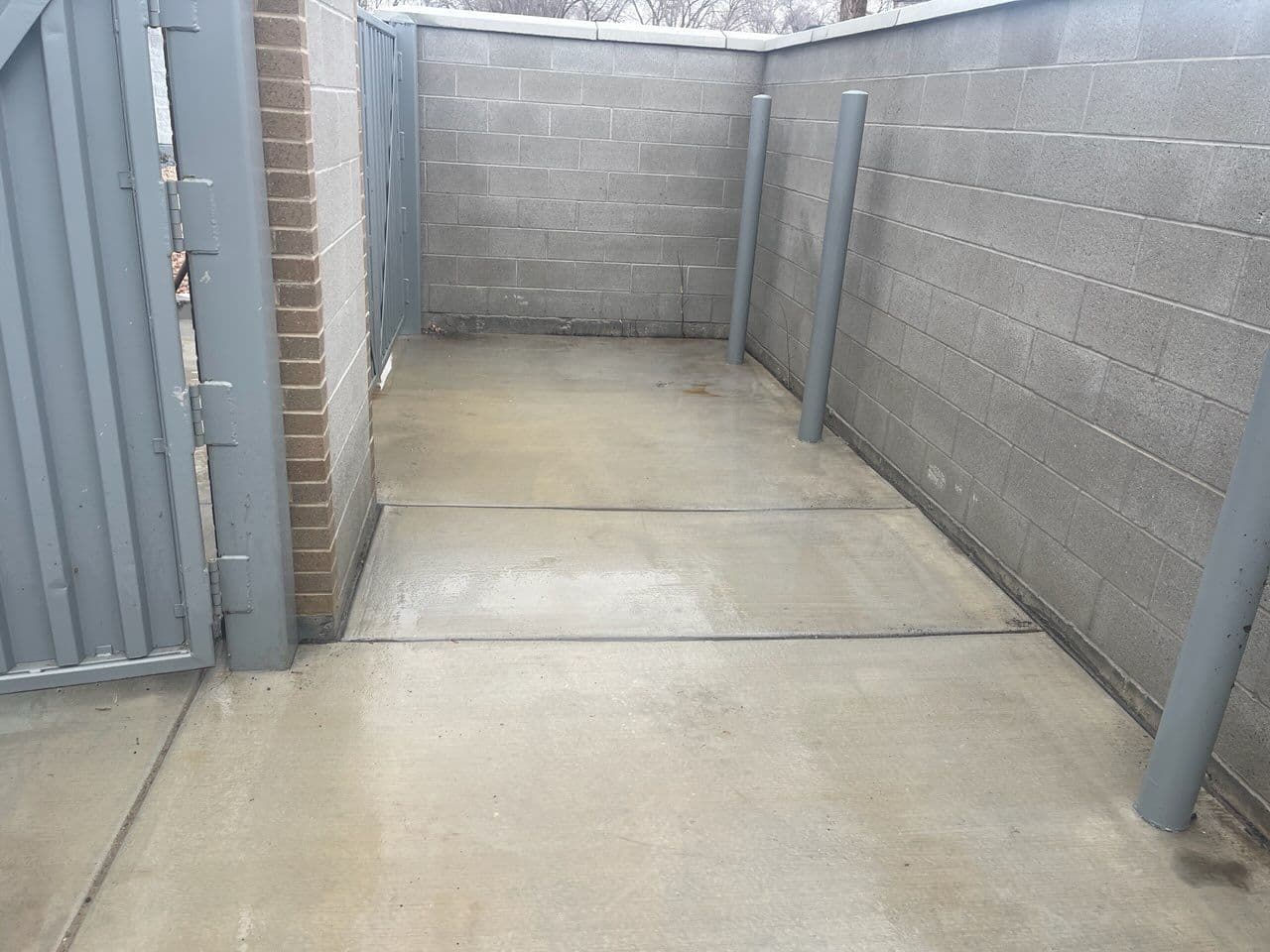 Gallery photos for Dumpster Pad Cleanup with Precision Pressure Washing: Image #5