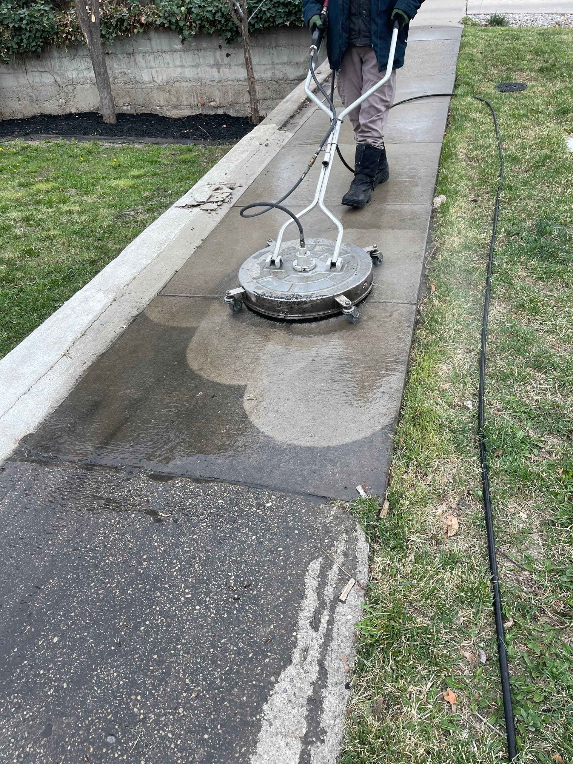 Gallery photos for Driveway Pressure Washing on Princeton Ave: Image #6