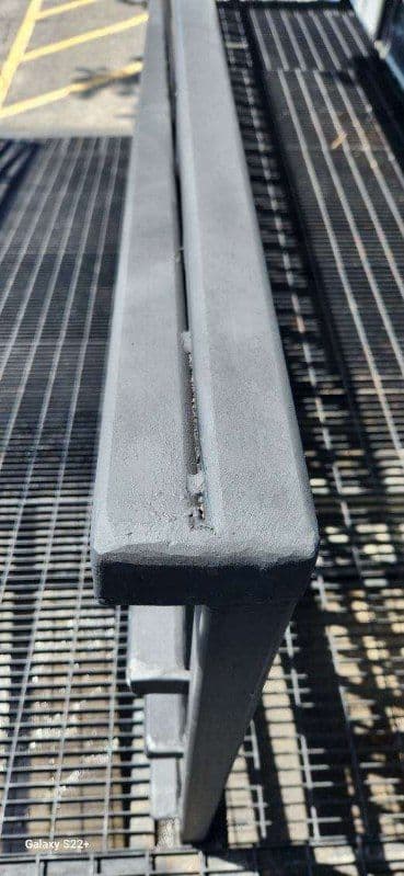 Pressure Washing and Restoration for California Ave Business Railings image