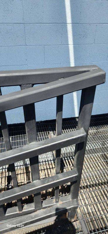 Gallery photos for Pressure Washing and Restoration for California Ave Business Railings: Image #1