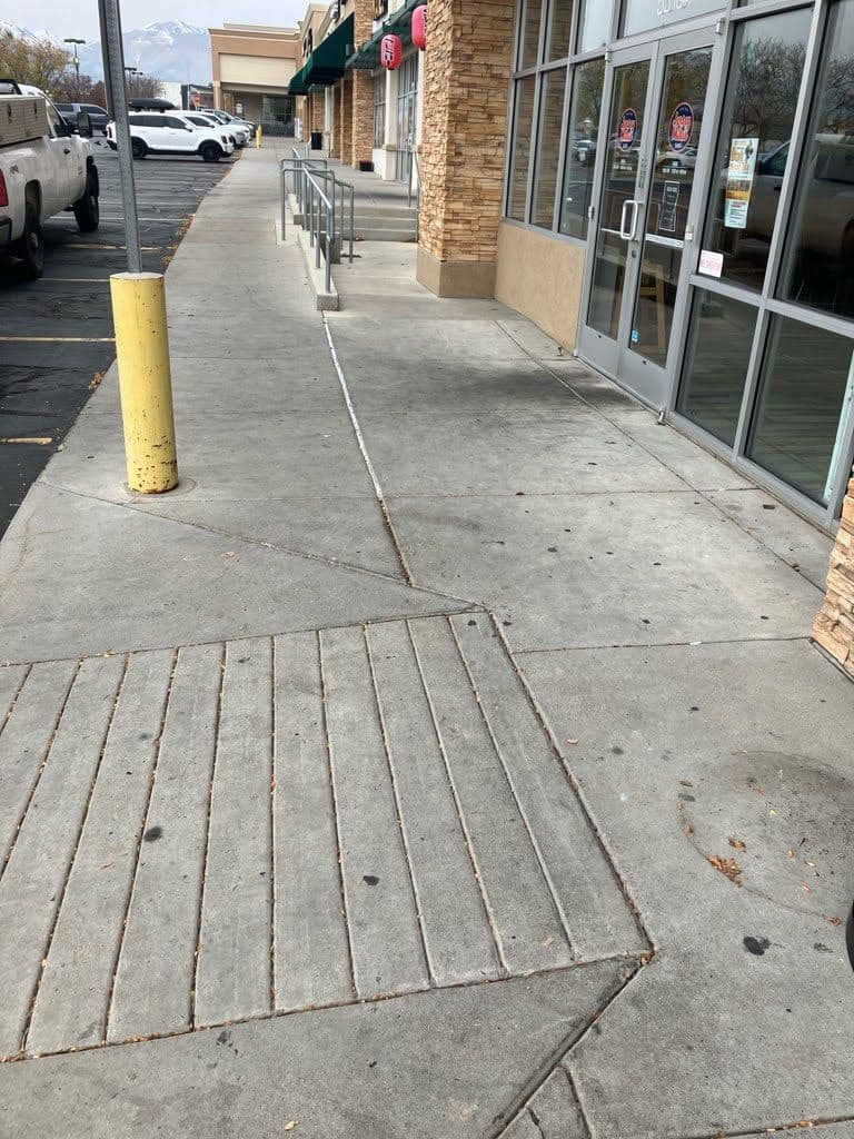 Gallery photos for Stunning Sidewalk Makeover at Jersey Mike's: Image #3