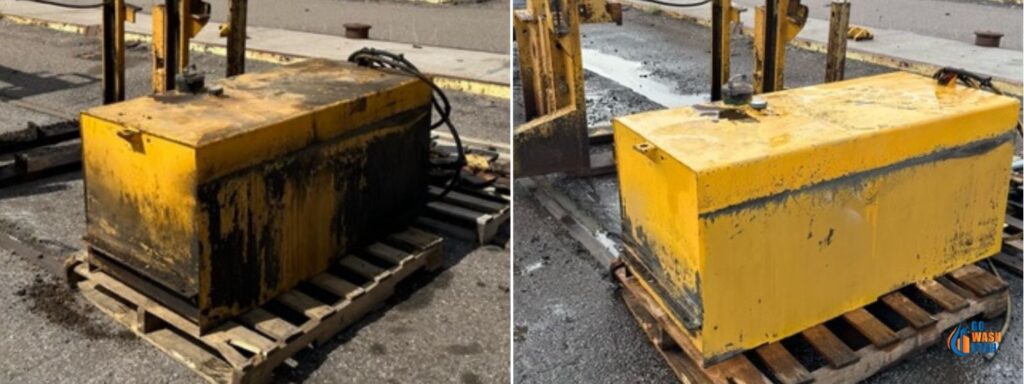 Union Pacific 1 Power Washing Industrial Equipment Before After