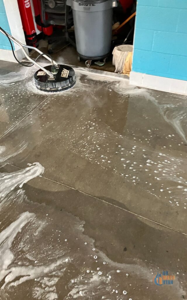 Power and Pressure Washing for Concrete Surfaces