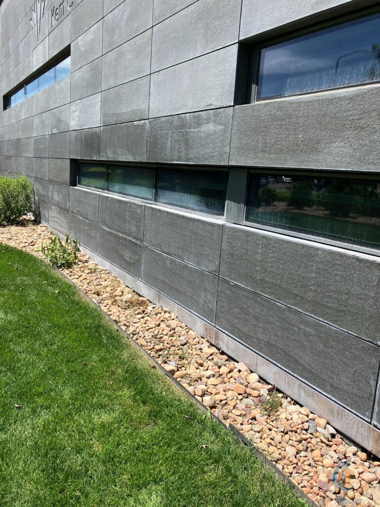 1 Intermountain Health Building Exterior Area Pressure Power Washing by Go Wash Utah in Murray