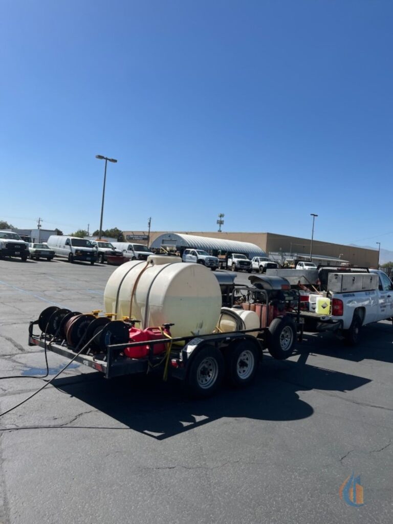 16 Pressure Power Washing Vehicles for Salt Lake City School District by Go Pave Utah