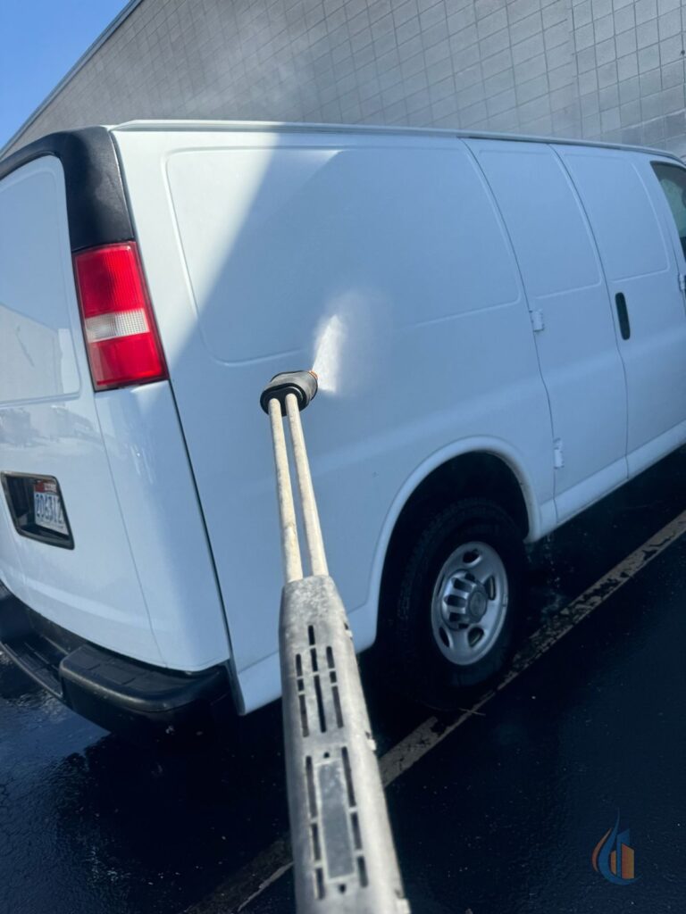 4 Pressure Power Washing Vehicles for Salt Lake City School District by Go Pave Utah